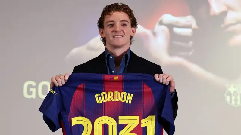 Barcelona move a dream for Gordon 'since he was three'