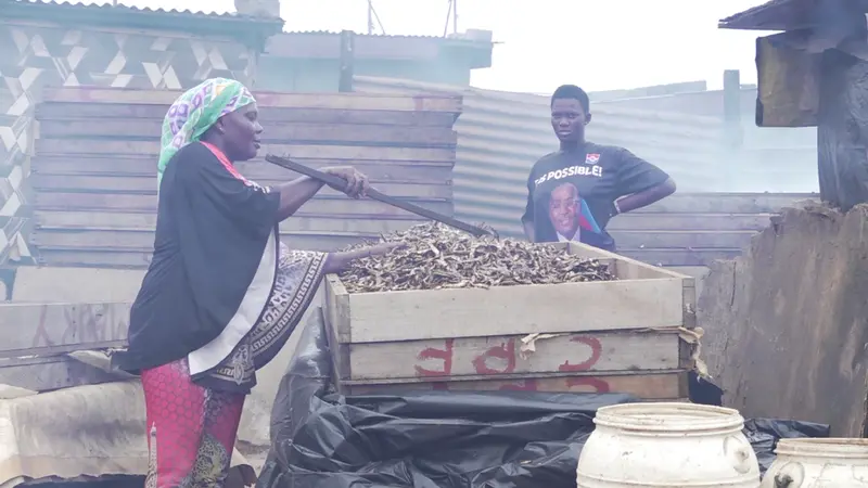 Climate Evidence: Chorkor fishmongers trapped between livelihood and harmful smoke exposure