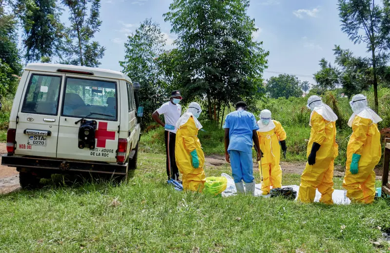 Congo police fire warning shots in burial dispute after suspected Ebola death