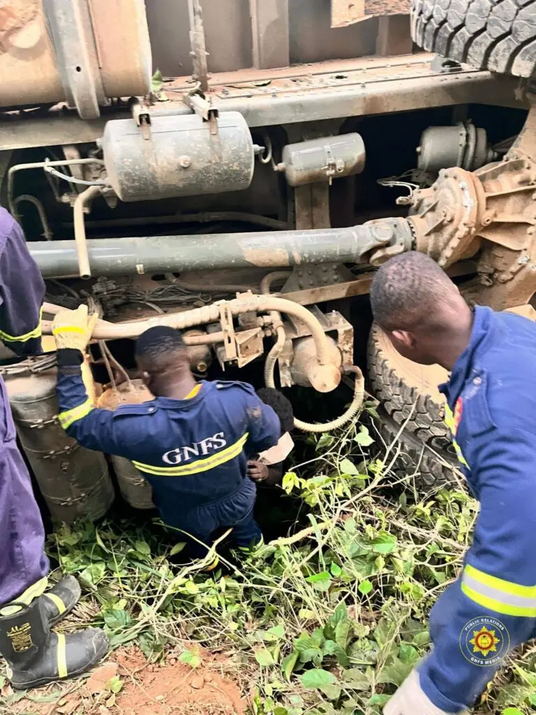 GNFS rescues accident victims, extinguishes domestic fire in Volta Region