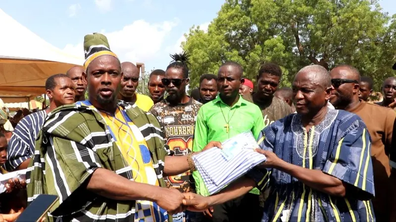Jirapa MP donates bedsheets to St. Joseph Catholic Hospital amidst appeals to upgrade 70-year-old facility