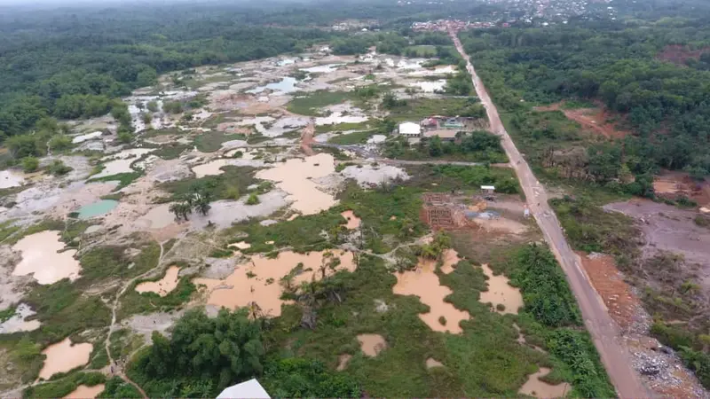Lands Minister spearheads 800-acre reclamation drive in Nkroful to reverse galamsey damage