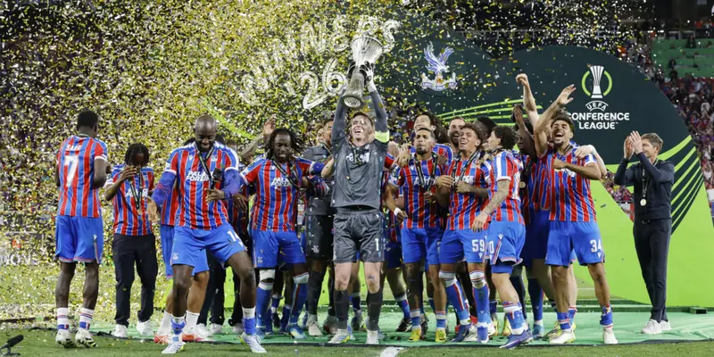 Mateta fires Palace to Conference League glory in Glasner farewell
