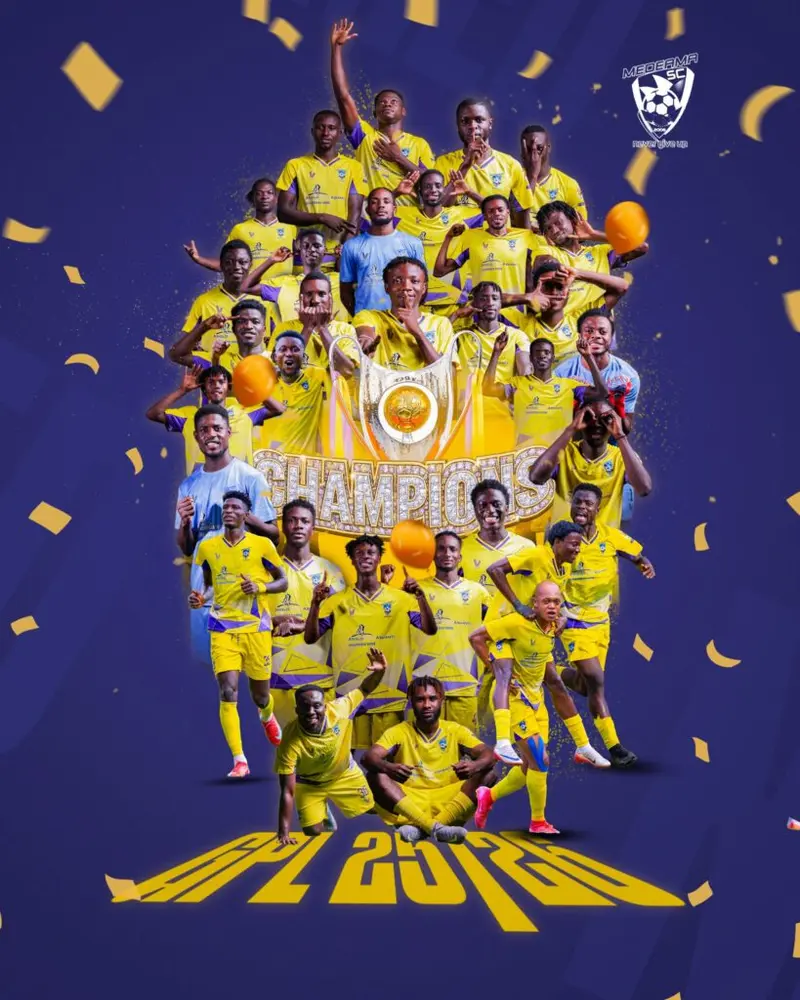 Medeama SC clinch 2025/26 Ghana Premier League title with a game to spare