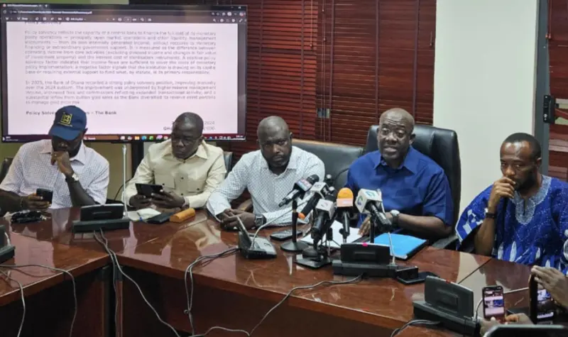 Minority caucus 'strips BoG naked' over losses, accuses NDC of hiding true financial Ccrisis