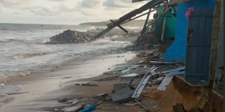NADMO appeals for urgent support following Tidal Wave destruction in Moree