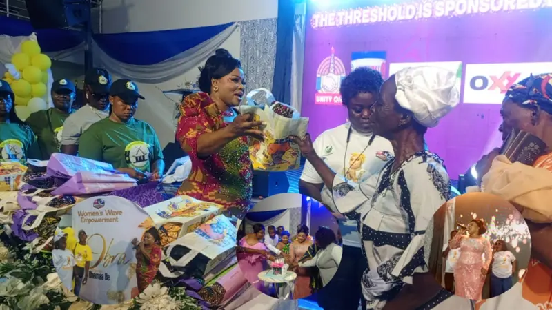 Nhyira FM's Ohemaa Benewaa marks 'The Threshold' birthday with outreach, launches Women's Wave Empowerment