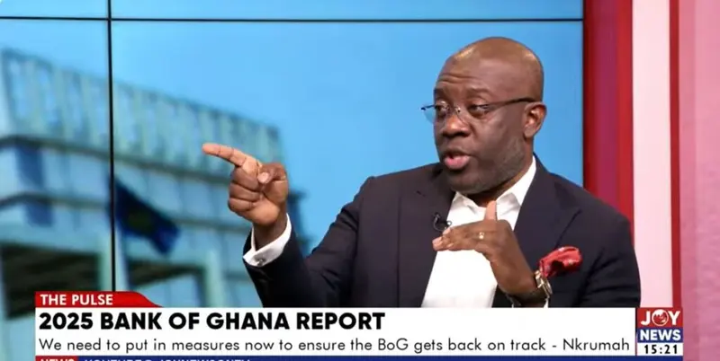Oppong Nkrumah warns BoG is on "borrowed time" without urgent recapitalisation