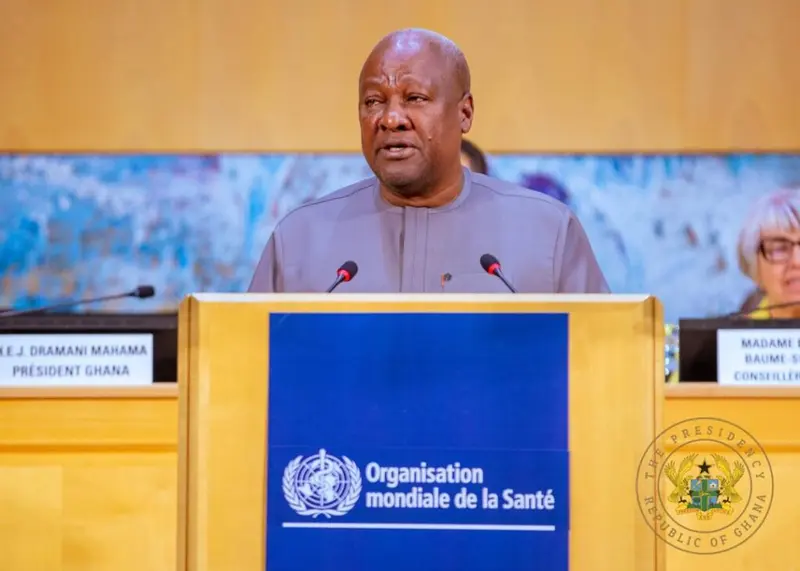 PEPFAR suspension leaves 1.4m South Africans living with HIV uncertain about treatment - Mahama warns at WHA