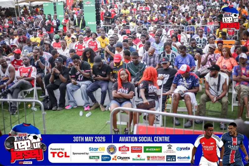 Richard Ankomah beats competition to win Hitz FM Rep Ur Jersey 2026 Quiz