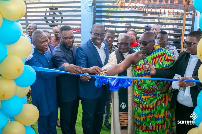 Sammi Awuku inaugurates constituency office and launches Youth Skills Programme in Akuapem North