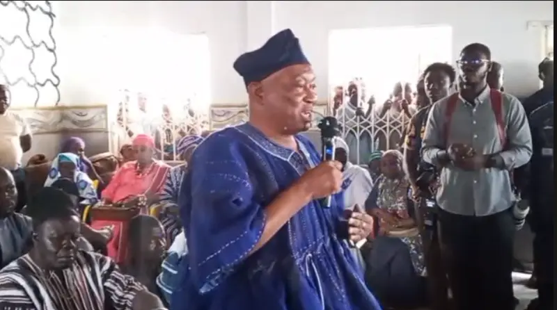 "Thank you for supporting my son from day one till now," Bolewura to Asiedu Nketia
