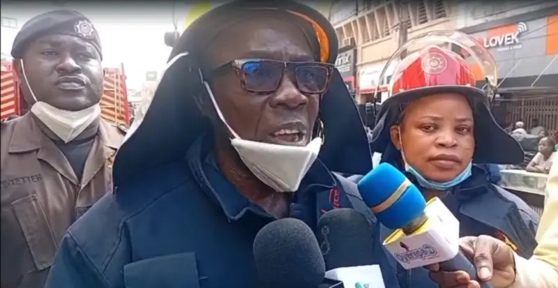 Traders count losses as fire guts shops at Adum