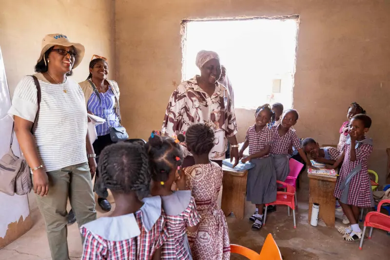 WFP and partners assess impact of US-funded school feeding programme