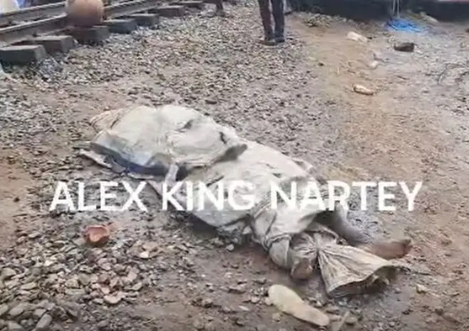 Accra Floods: Elderly man found dead along Alajo railway