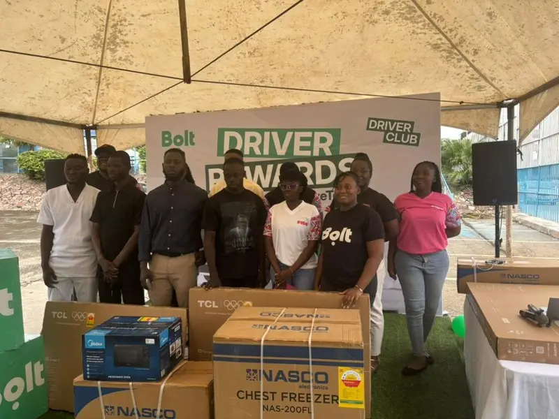 Bolt rewards outstanding drivers with household appliances, fuel vouchers