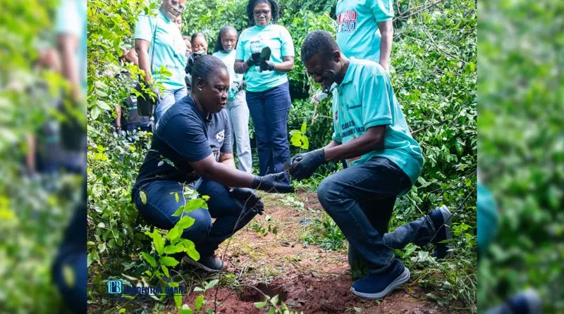 Prudential Bank plants over 200 trees at Achimota Forest to mark 6th year of Tree for Life Restoration
