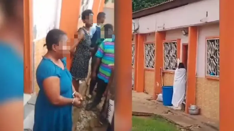 Woman arrested after disguising herself as 'ghost' to allegedly steal late friend's clothes