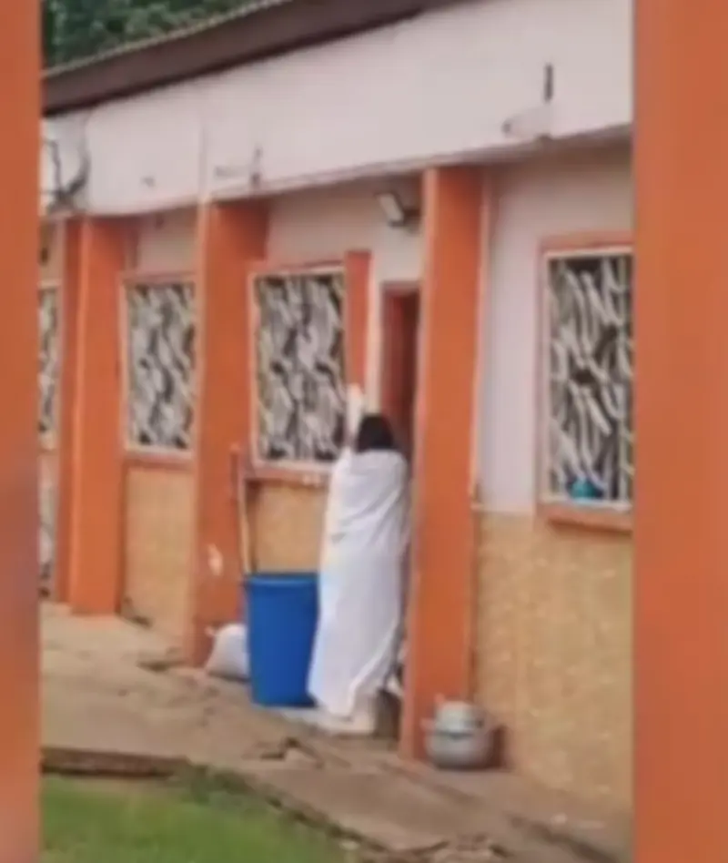 Woman arrested in Kwadaso over alleged "ghost disguise" break-in at late friend's home