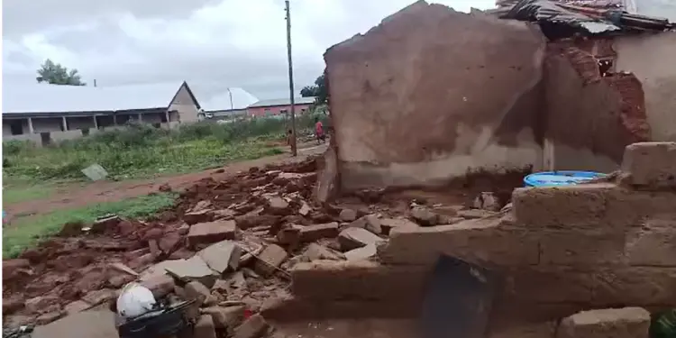 12-year-old girl killed, over 40 houses destroyed in Yendi rainstorm