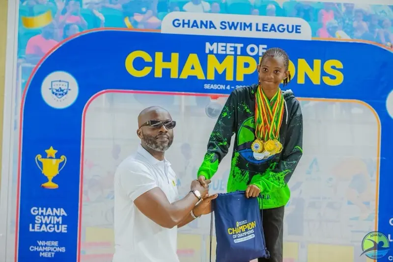 12-year-old swimmer Iyanna takes Meet of Champions 2026 by storm with 13 medals