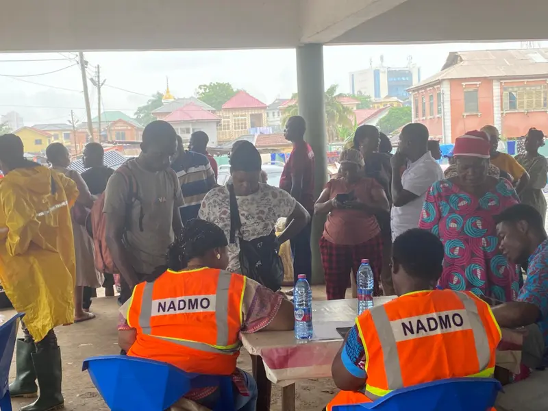 1,401 affected in Odawna Rubber Market fire - NADMO
