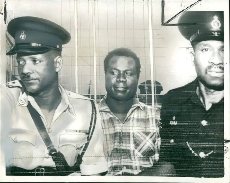 Boye Moses: Nkrumah's trusted security officer, who was caged and paraded through Accra