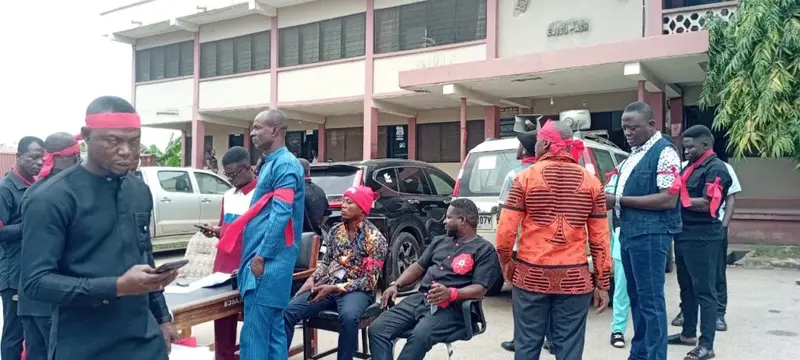 Ejisu Assembly members locked out as no-confidence bid against MCE stalls