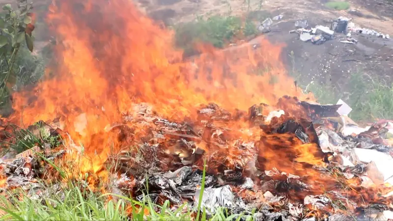 FDA Upper West destroys expired, banned products including hydroquinone cosmetics 