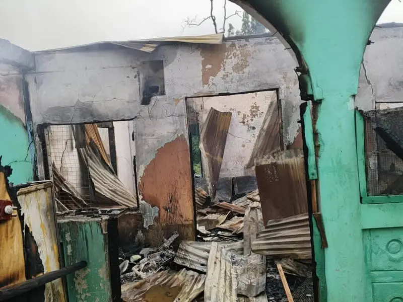 Fire displaces 12 at Ankaase, damages facilities at Adonten SHS