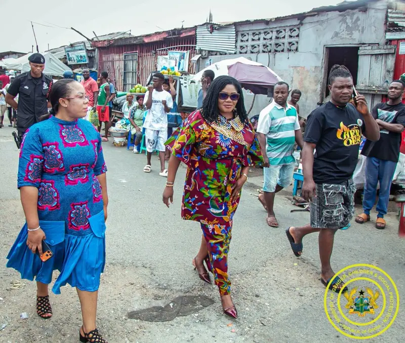 Gender Minister consoles families, survivors of Bukom tragedy