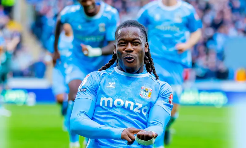 Ghana's Brandon Thomas-Asante showing why he belongs in the Premier League with Coventry