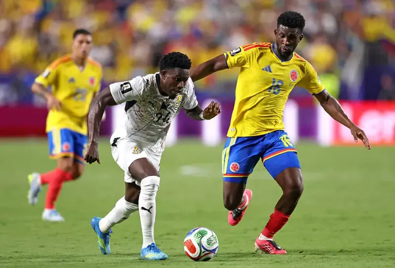 Ghana's World Cup dream ends as Arias fires Colombia into last 16