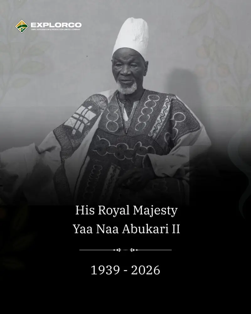 GNPC Explorco mourns the passing of the overlord of Dagbon,Yaa Naa Mahama Abukari II