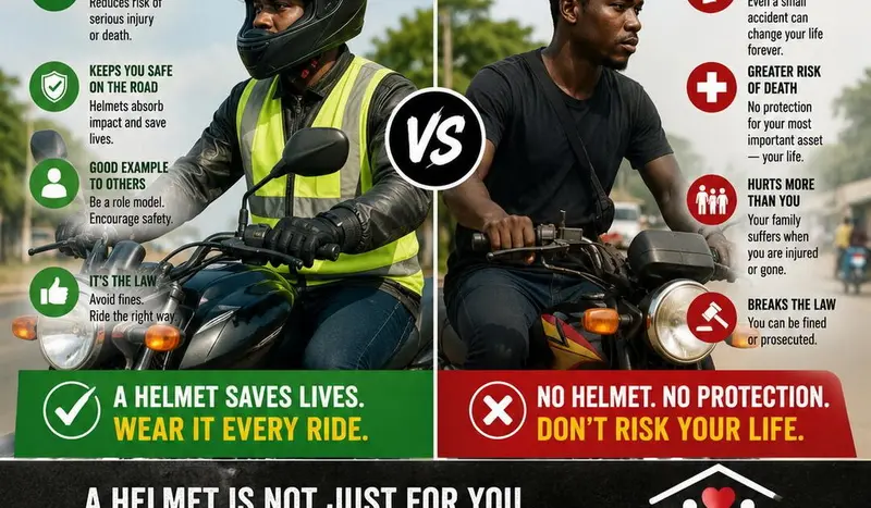 Helmet for Life: Why Ghana must make every ride a safer one