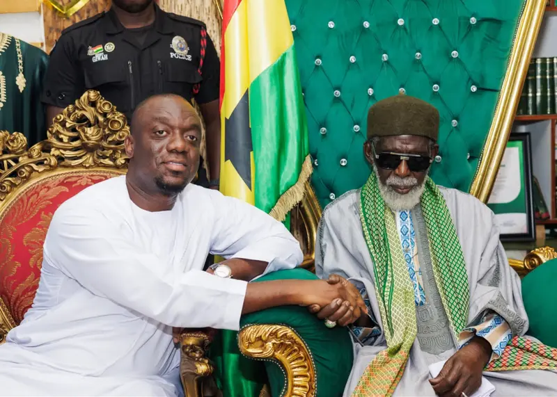 Justin Kodua seeks Chief Imam's blessings ahead of re-election bid