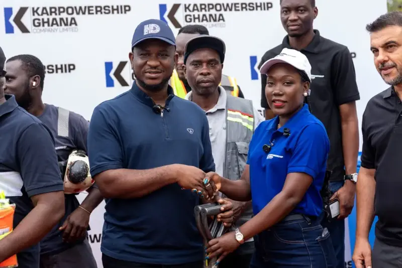 Karpowership supports national clean-up exercise with sanitation equipment donation to EKMA