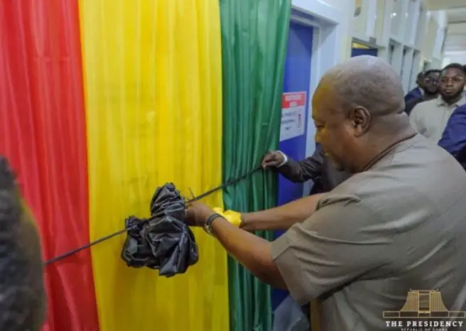 Mahama commissions new cardiac laboratory at Korle Bu to boost heart care services
