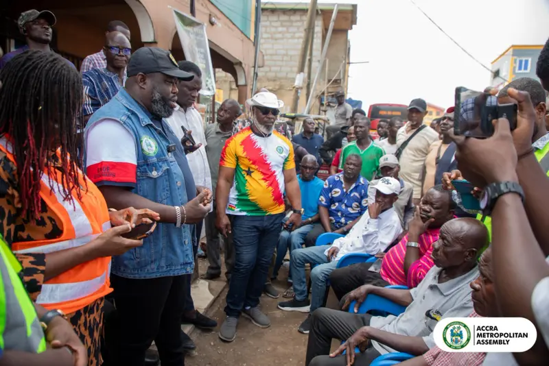 Mayor unveils plans for modern 24-hour Agbogbloshie market, engages traders