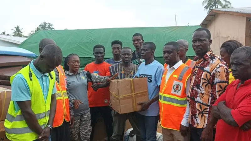NADMO provides relief items to flood victims in Samraboi-Nsuoakyire