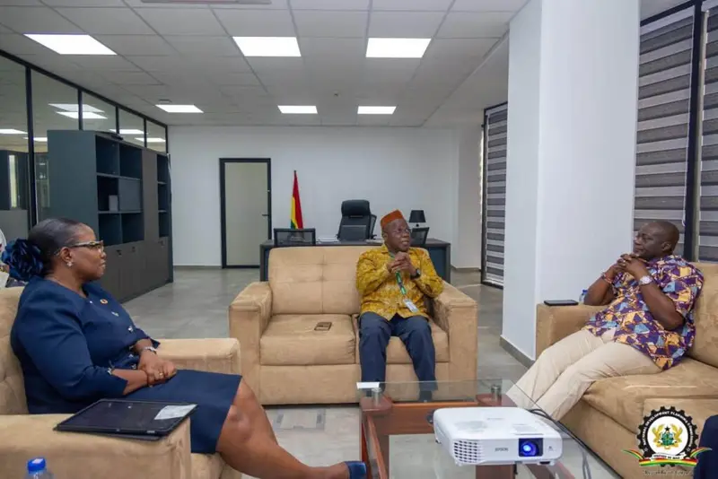 NDPC discusses proposed Black Star Stadium project with Western Regional Minister