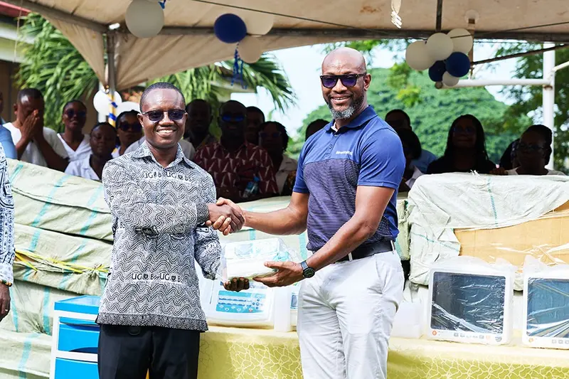 Newmont donates medical equipment to Legon Health Services
