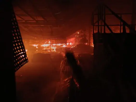 No injuries recorded after fire at Tema Free Zones warehouse - Melcom