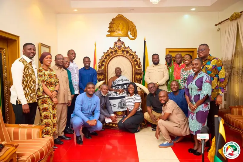 Otumfuo briefed on Ghana Medical Trust Fund's plan to expand specialised healthcare