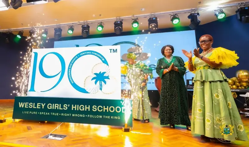 Photos: Vice President joins Wesley Girls to unveil logo for school's 190th anniversary celebrations