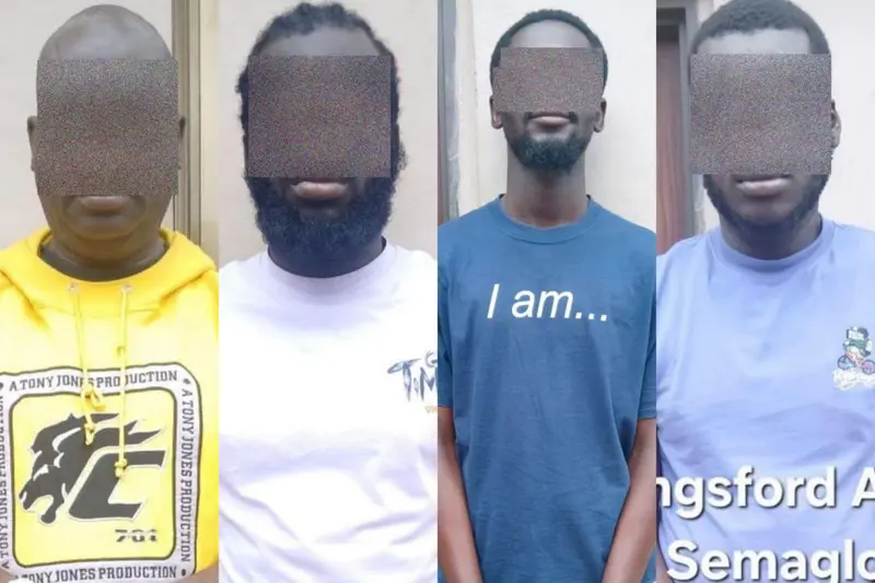Police arrest 5 suspected robbers in Accra, retrieve firearms and ammunition