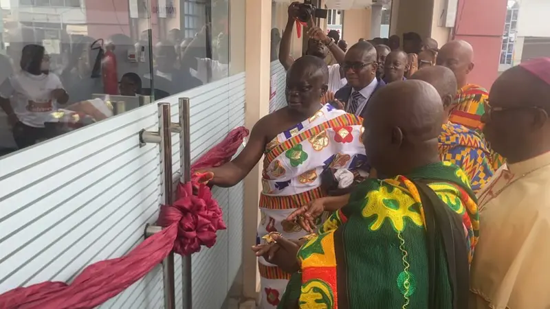 Traders advised to bank their money for safety as Asokore Mampong Community Bank opens at Adum