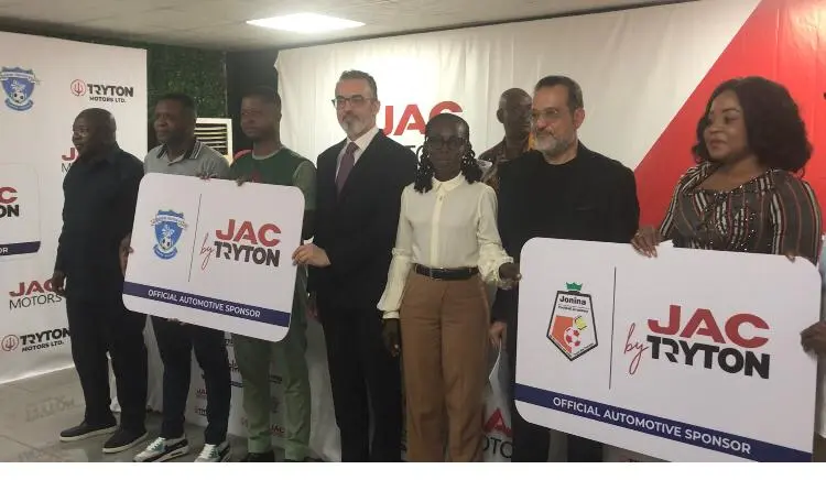 Tryton Motors partners Jonina Ladies, Debibi United FC to boost football development in Ghana