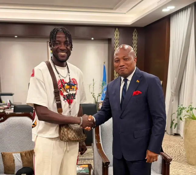 'We shall always adore you' - Ablakwa tells Benjamin Asare during courtesy visit