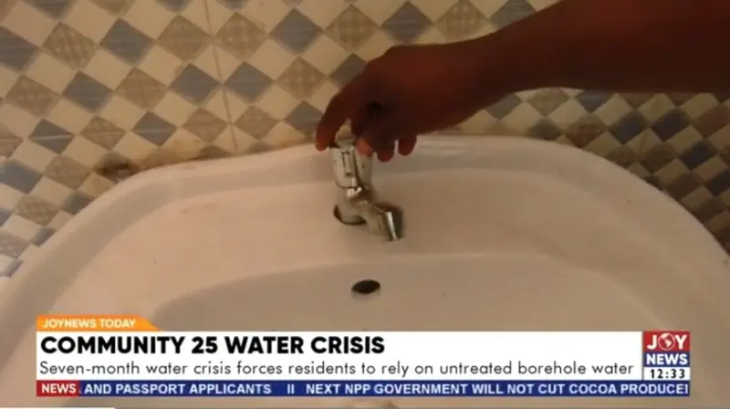 7-month water crisis at Dawhenya, Gbetsile and its environs disrupt health and school services